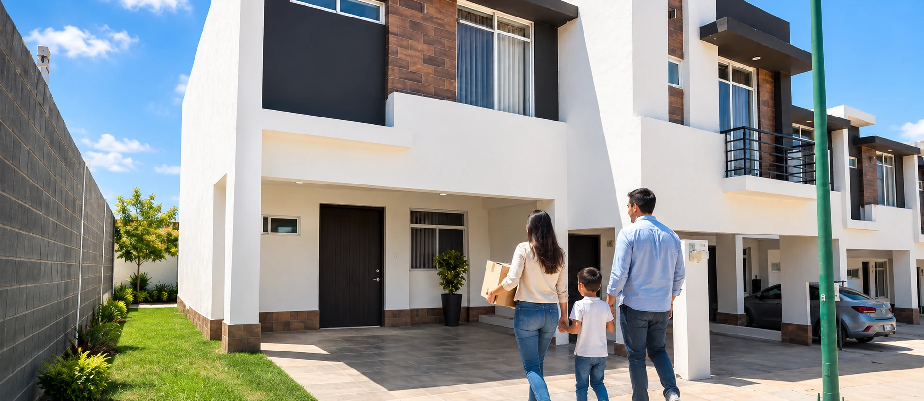 Familia conociendo Celta de Vigo Residencial